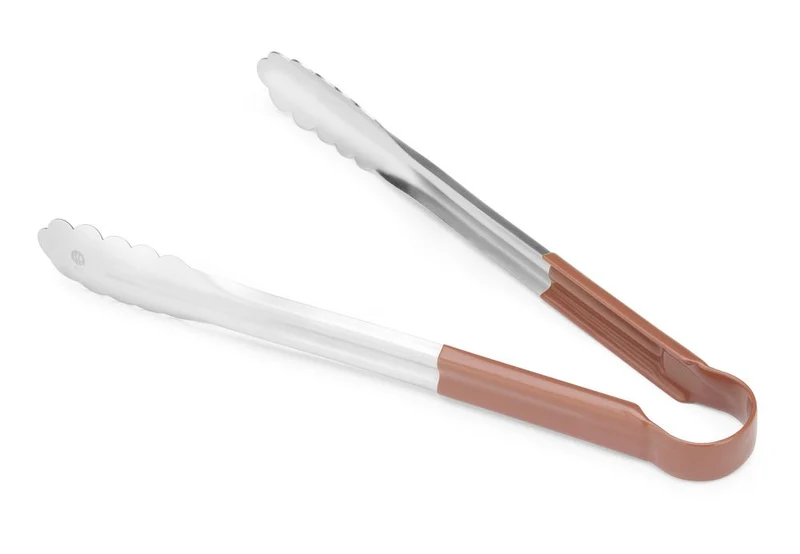 HENDI Servierzange HACCP 300 mm – Braun – 300 mm