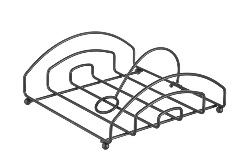 HENDI Serviettenhalter – schwarz – 205 × 210 mm