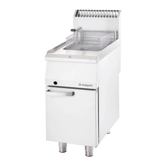 Gas-Fritteuse als Standgerät Serie 700 ND - Einzel-Fritteuse 17 Liter, 15 kW, 400x700x850 mm
