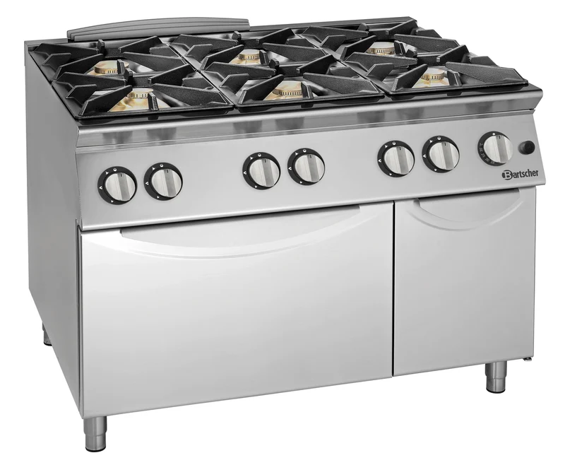 Bartscher Gasherd 900 6 Flammen GBO