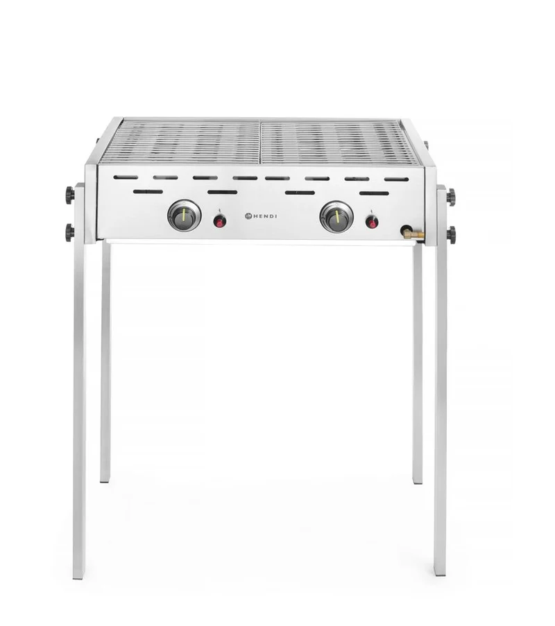 HENDI Gasgrill Roast-Master Pro – 11,6 kW – 790 × 560 × H 900 mm
