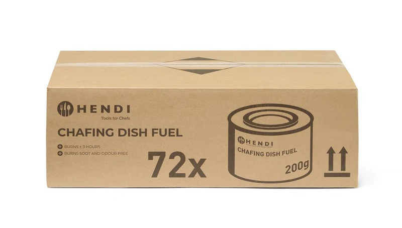HENDI Chafing Dish Brennpaste – 72 Stück