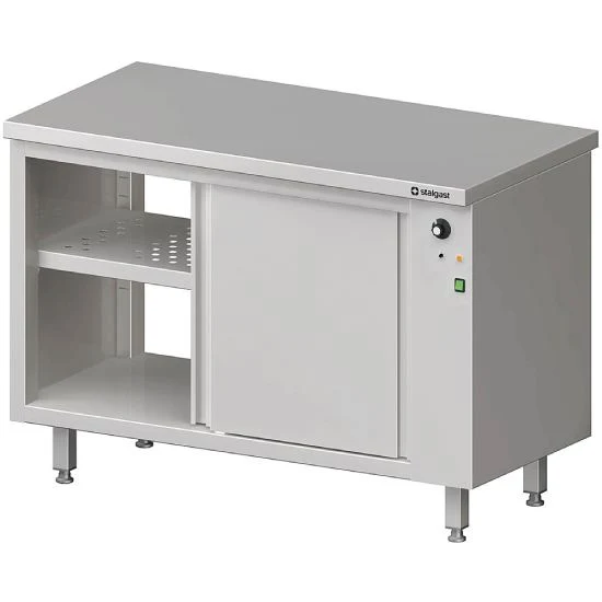 Durchreiche-Wärmeschrank mit Schiebetüren 1500x700x850 mm