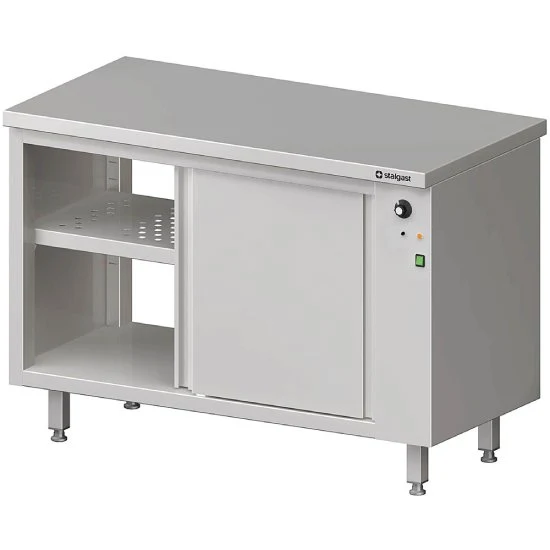 Durchreiche-Wärmeschrank mit Schiebetüren 1100x600x850 mm
