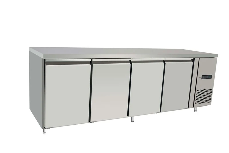 Arktic Kühltisch, 4-türig – Profi Line – 450 l – 230 V / 400 W – 700 × 2230 × H 839 mm