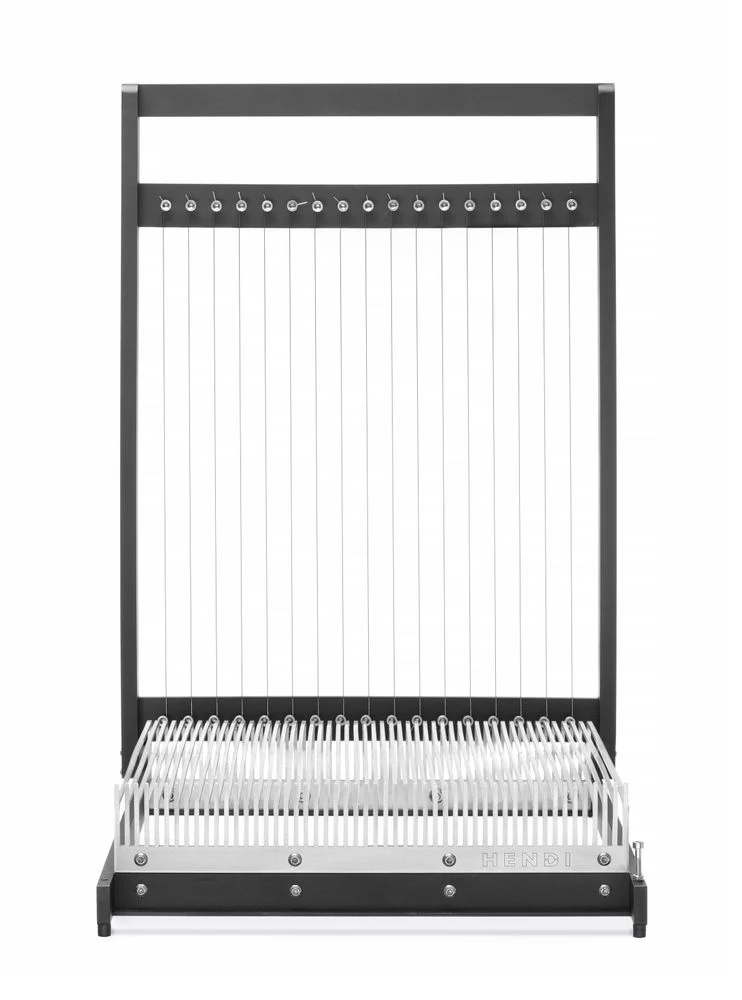 HENDI Gitarrenschneider einzeln – Schwarz – 636 × 441 × H 109 mm