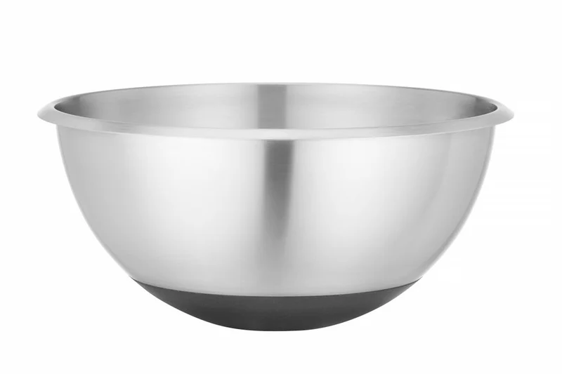 HENDI Rührschüssel mit Gummiboden – 6 l – Ø 330 × H 155 mm