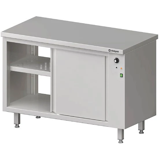 Durchreiche-Wärmeschrank mit Schiebetüren 1100x700x850 mm