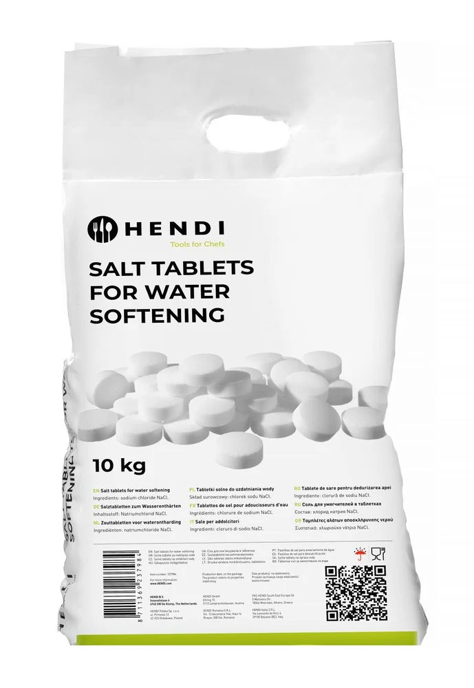 HENDI Salztabletten zur Wasserenthärtung – 10 kg
