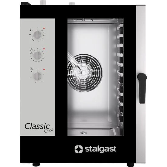 Kombidämpfer, STALGAST ClassicCook, manuelle Steuerung, Gas, 11xGN1/1, 20 kW