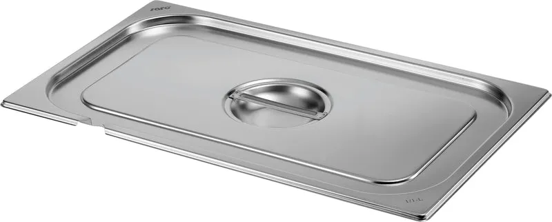SARO BASIC LINE Gastronormdeckel - mit Löffelaussparung 1/6 GN