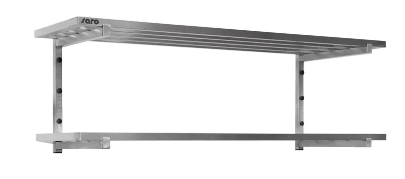 SARO Wandbord mit Streben, 2 Borde 1200mm