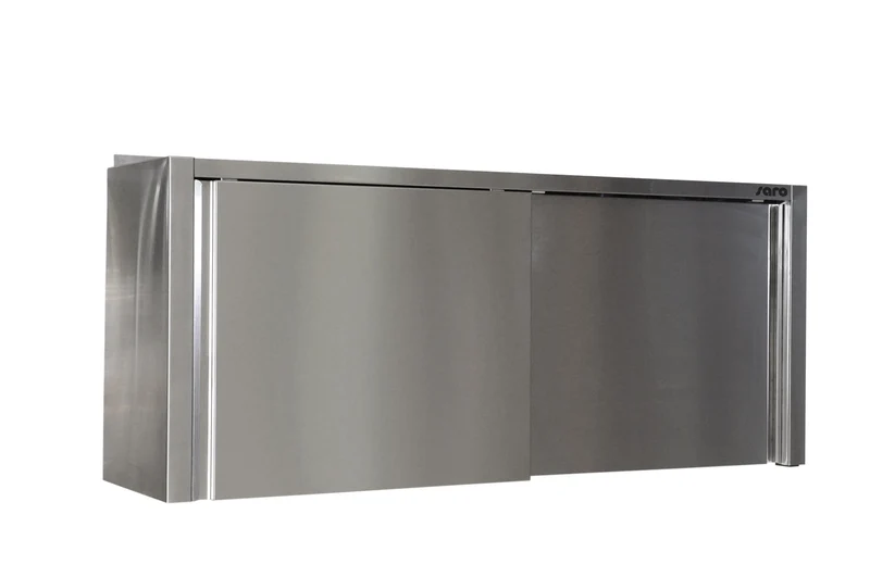 SARO Edelstahlhängeschrank - Tiefe 400 mm, 1800mm