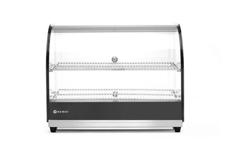 Warmhaltevitrine mit 2 Auslagen
