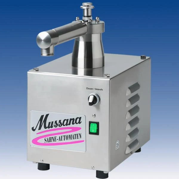 MUSSANA Sahnemaschine MINI ohne Kühlung 230 V
