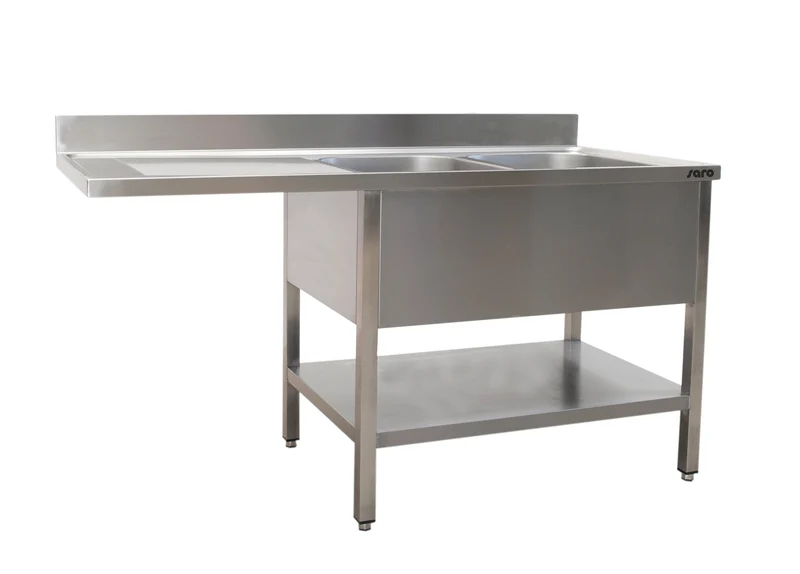SARO Ablauftisch für Spülmaschine rechts, 1200mm