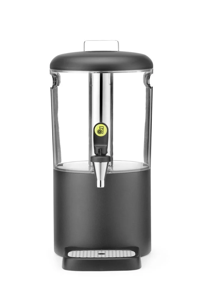 HENDI Saftspender UNIQ – designed by Robert Bronwasser – 4 l – Schwarz – 315 × 211 × 431 mm