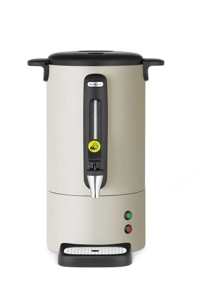 HENDI Perkolator UNIQ – designed by Robert Bronwasser – 7 l – Creme – 230 V / 1050 W – 307 × 330 × 450 mm