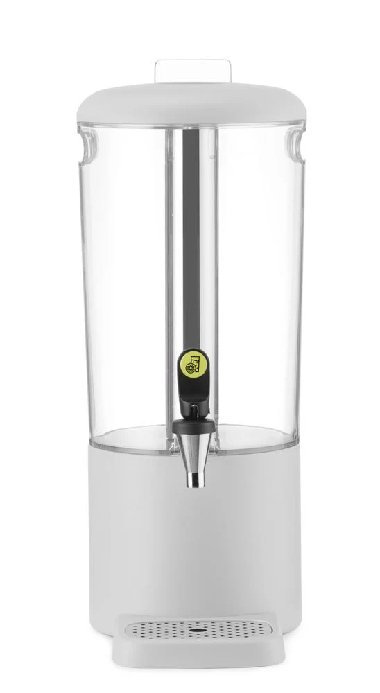HENDI Saftspender UNIQ – designed by Robert Bronwasser – 8 l – Weiß – 318 × 216 × 532 mm