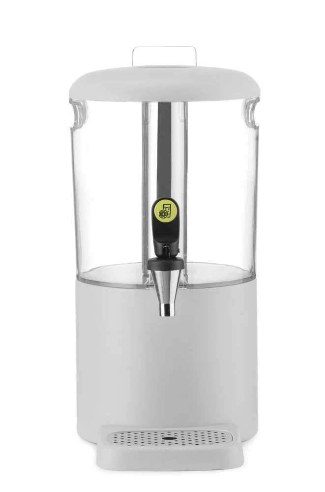 HENDI Saftspender UNIQ – designed by Robert Bronwasser – 4 l – Weiß – 315 × 211 × 431 mm