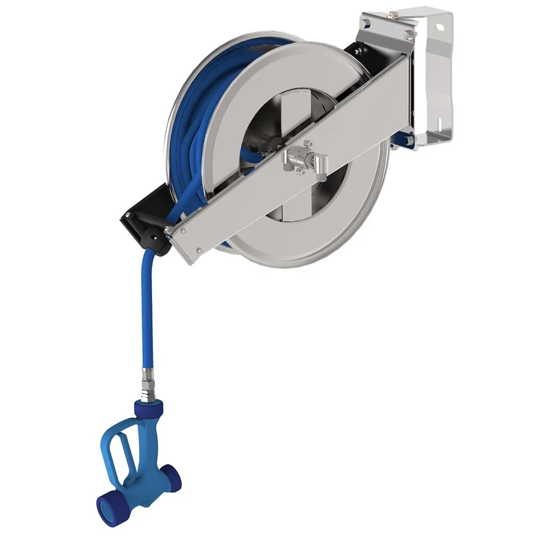 Vaiotec Schlauchaufroller Topline mit Brause 20M automatisch 180x700x445mm