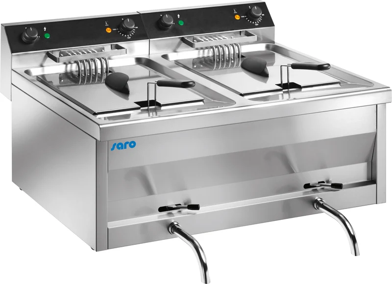 SARO Fritteuse Tischmodell GASTROLINE 12+12V