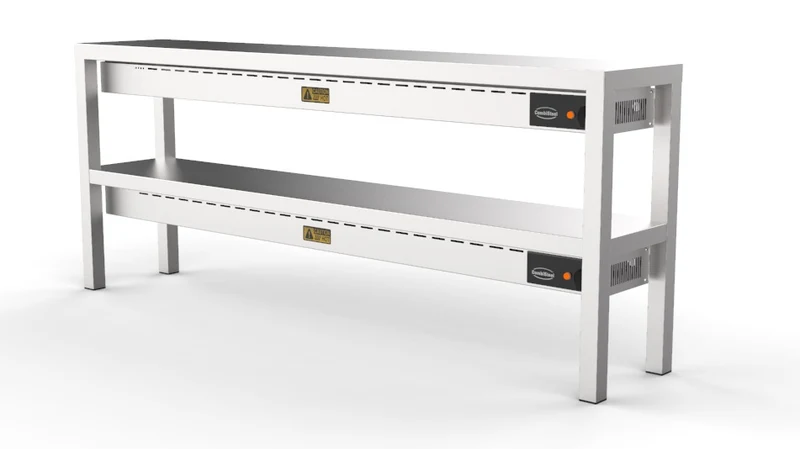AUFSATZBORD KERAMISCH BEHEIZT 2 STUFIG 2000 12 HEATERS OF 250W