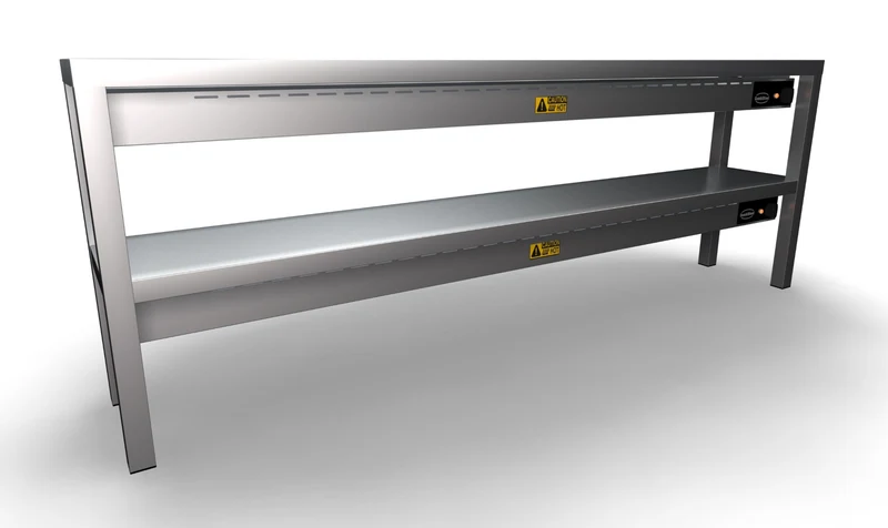 AUFSATZBORD KERAMISCH BEHEIZT 2 STUFIG 1800 10 HEATERS OF 250W