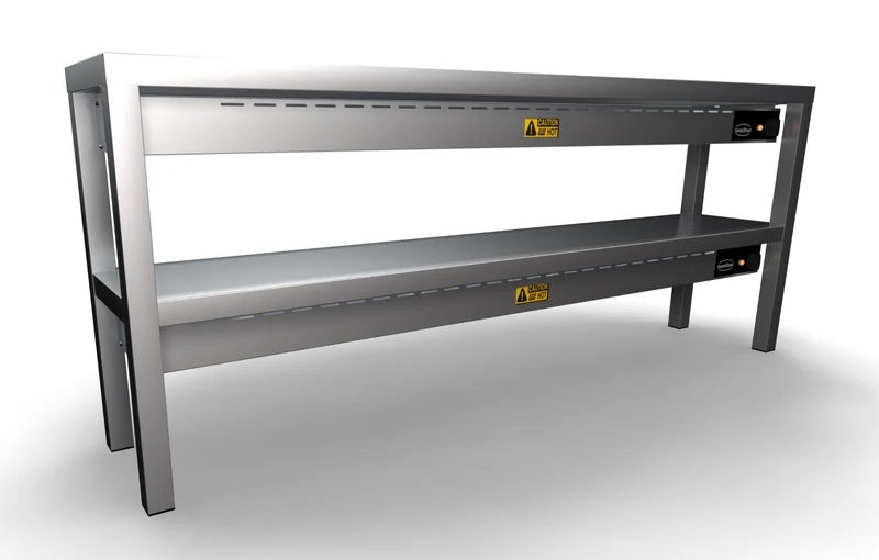AUFSATZBORD KERAMISCH BEHEIZT 2 STUFIG 1600 8 HEATERS OF 250W