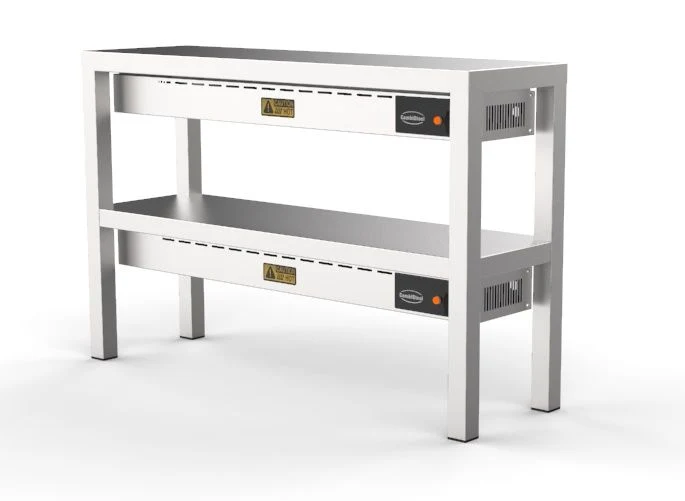 AUFSATZBORD KERAMISCH BEHEIZT 2 STUFIG 1200 6 HEATERS OF 250W