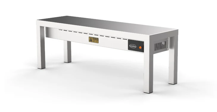 AUFSATZBORD KERAMISCH BEHEIZT 1 STUFIG 1400 4 HEATERS OF 250W