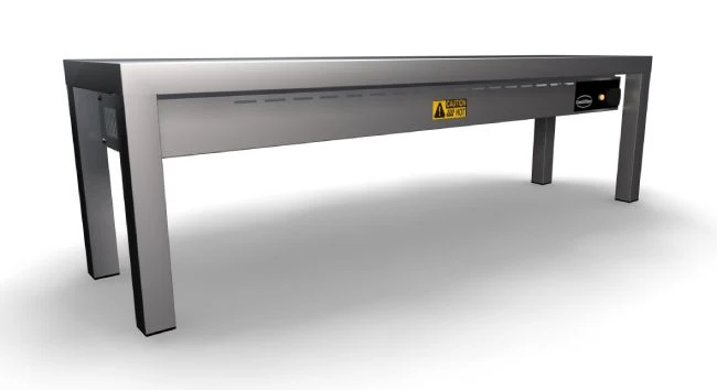 AUFSATZBORD KERAMISCH BEHEIZT 1 STUFIG 1200 3 HEATERS OF 250W