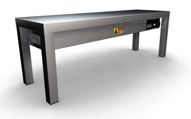 AUFSATZBORD KERAMISCH BEHEIZT 1 STUFIG 1000 3 HEATERS OF 250W