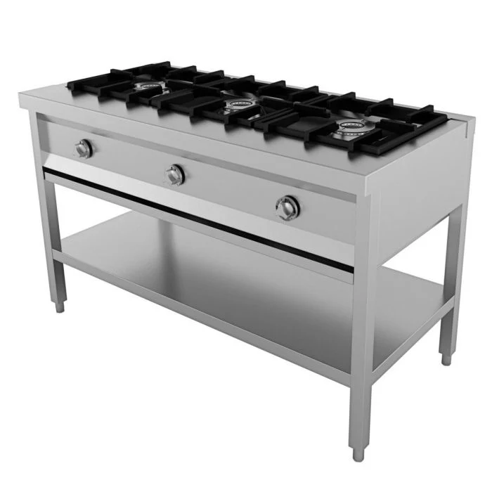 TISCH FÜR PFANNENKUCHEN 3 BR.