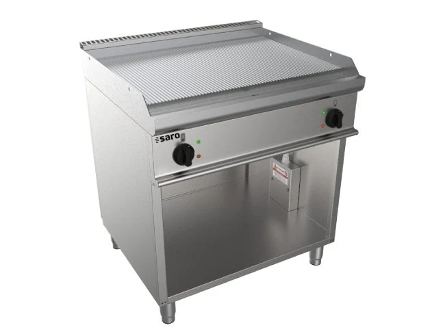 SARO Elektro-Griddleplatte mit offenem Unterbau Modell E7/KTE2BAR