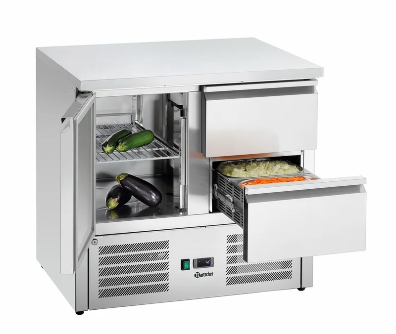 Bartscher Mini-Kühltisch 900T1S2