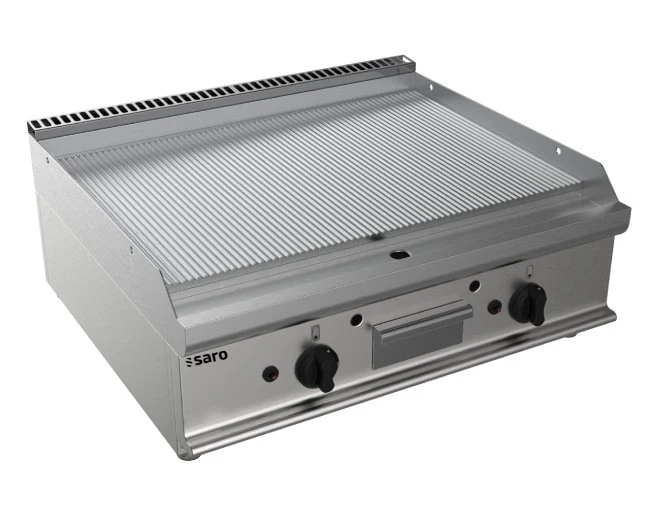 SARO Gas-Griddleplatte Tischmodell E7/KTG2BBR