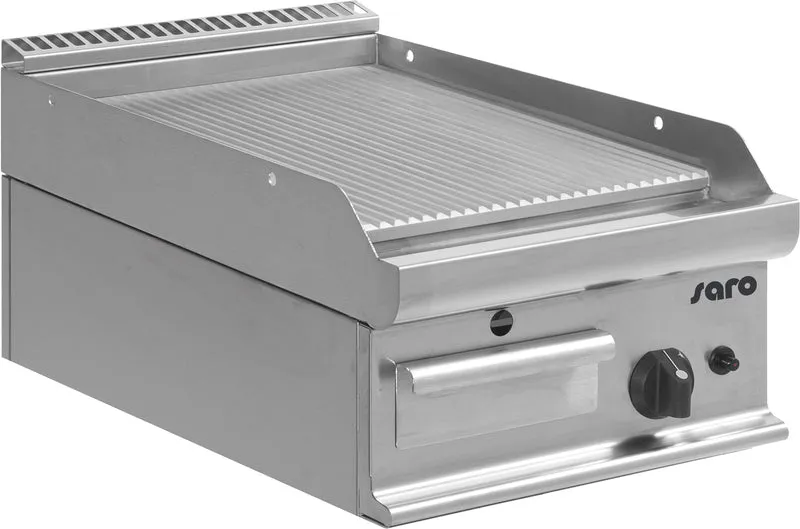 SARO Gas-Griddleplatte Tischmodell E7/KTG1BBR