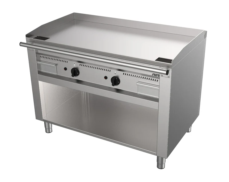 SARO Gas-Teppanyakigrill mit offenem Unterbau Modell TED2/120 G