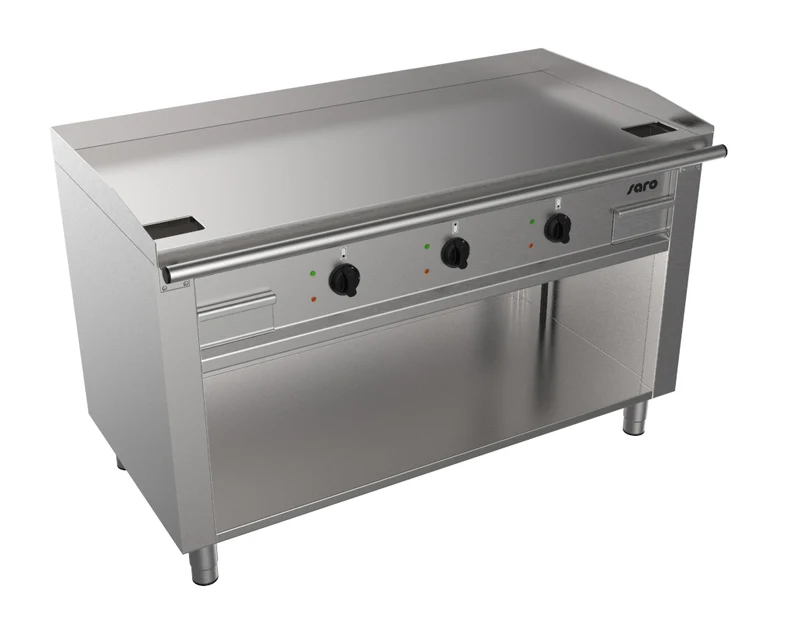SARO Elektro-Teppanyakigrill mit offenem Unterbau Modell TED3/140 E