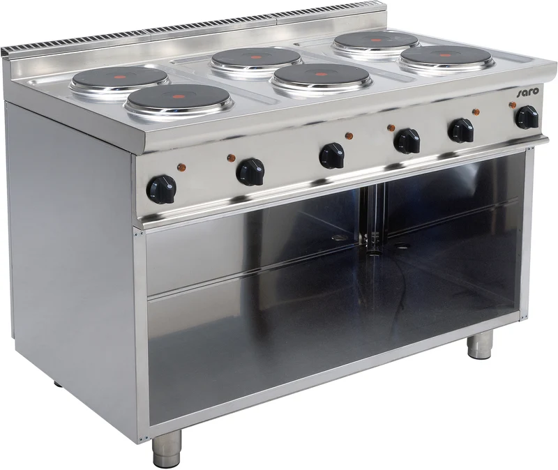 SARO Elektroherd mit offenem Unterbau Modell E7/CUET6BA