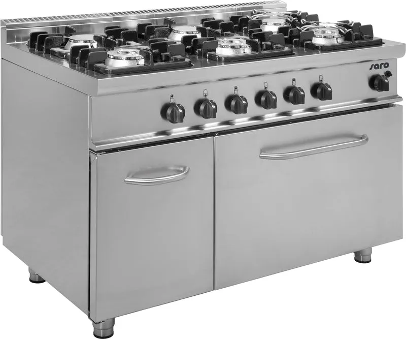 SARO Gasherd mit Gasbackofen Modell E7/KUPG6LN