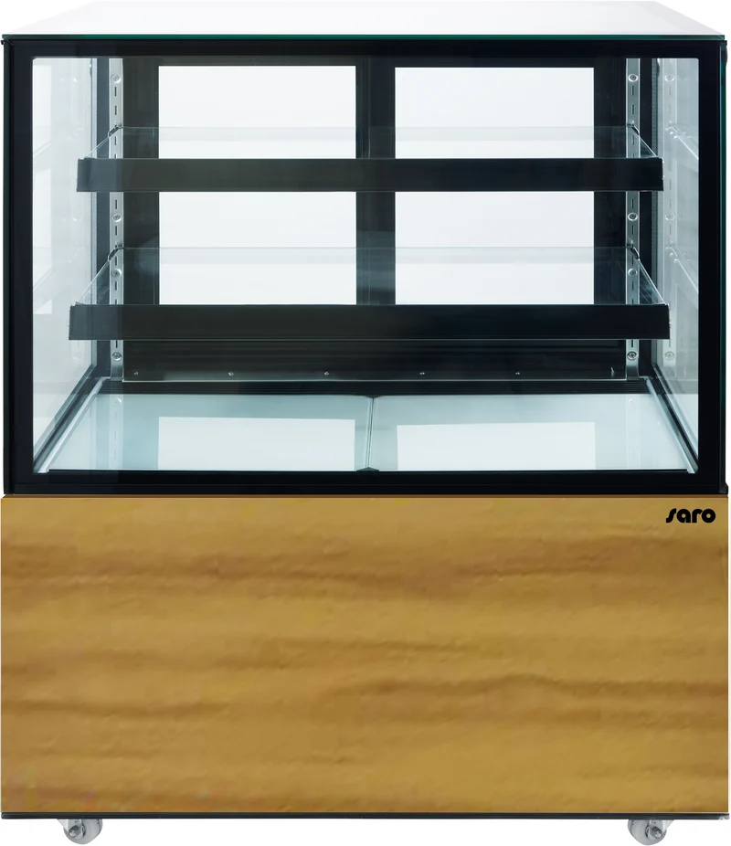 SARO Kuchenvitrine mit Holzdekor, 300 Liter Modell MAXIME