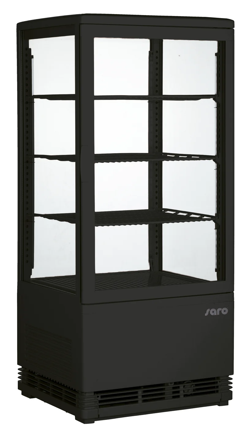 SARO Kühlvitrine Modell SC 80 schwarz