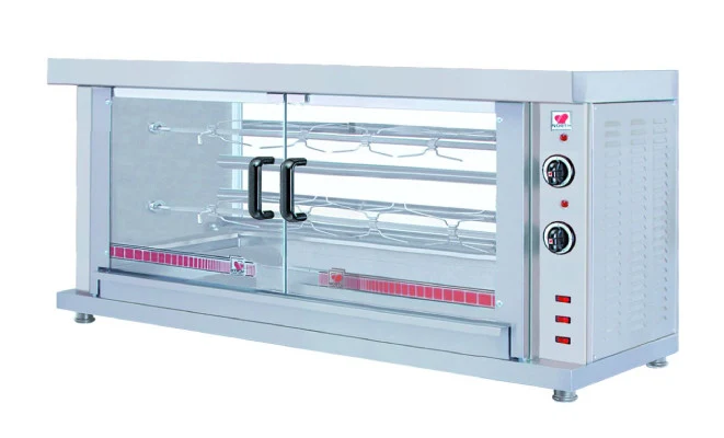 Elektro - Hähnchengrill mit 2 Spießen