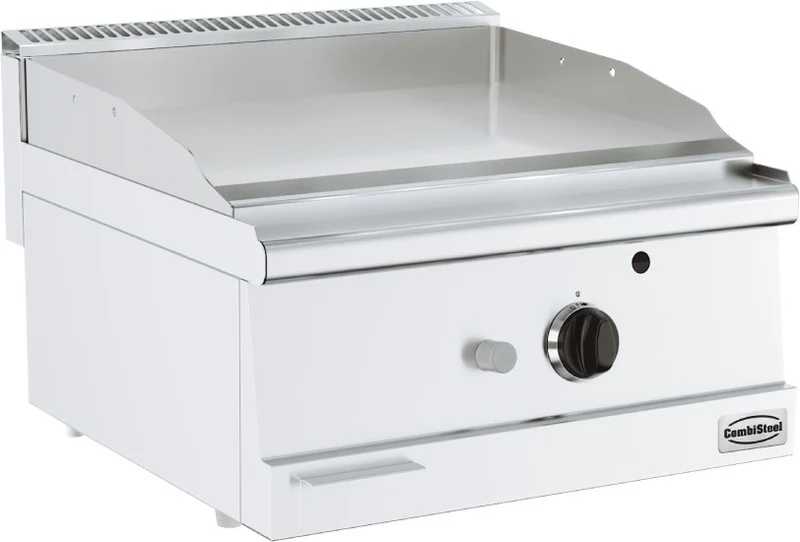 Serie Base 600 Gas - Grillplatte Chrom