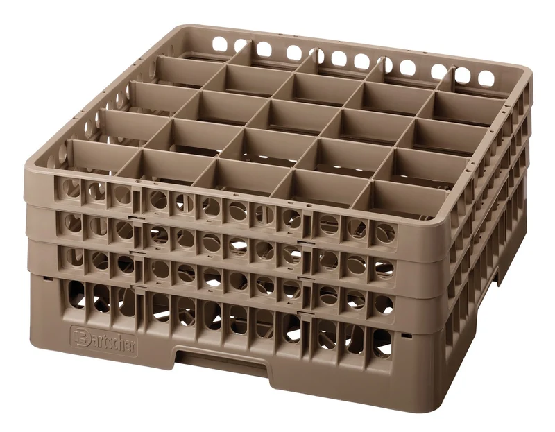 Bartscher Gläserkorb, 25 Fächer