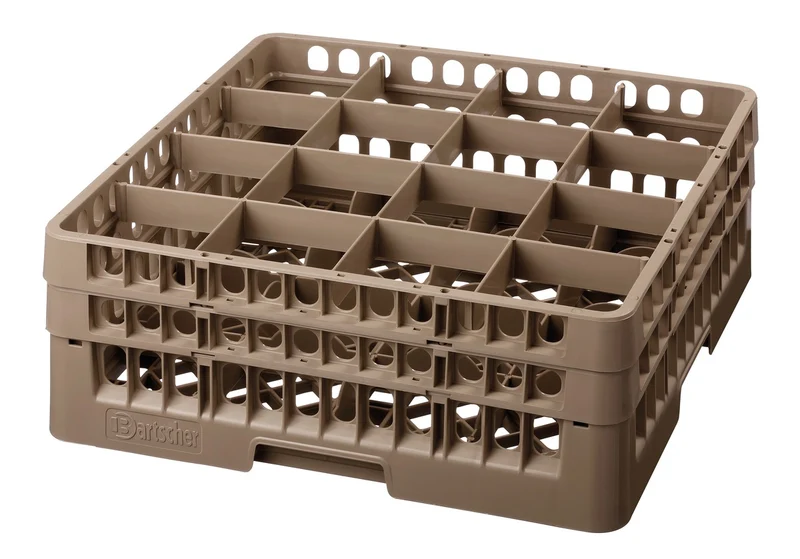 Bartscher Gläserkorb, 16 Fächer