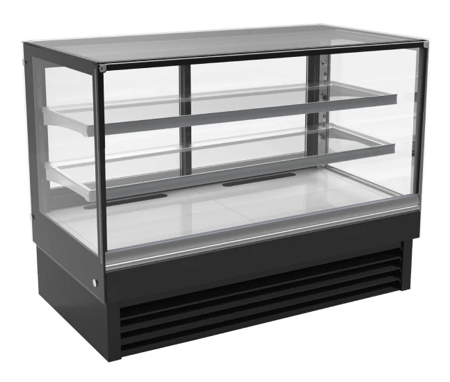 Kuchentheke gerade 324 Liter, schwarz