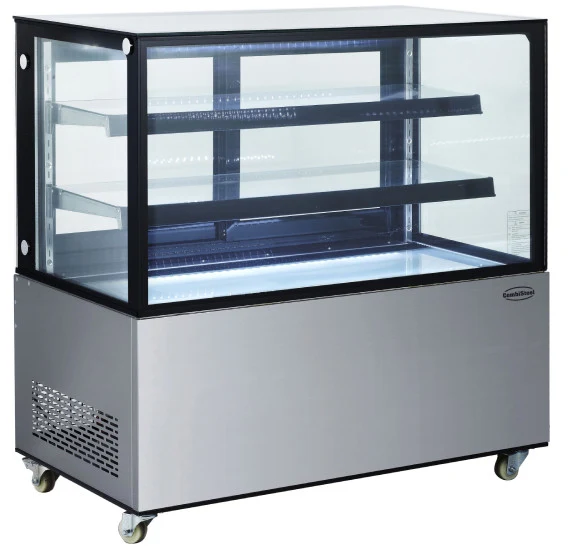 Kuchentheke 370 L Schwarz Edelstahl